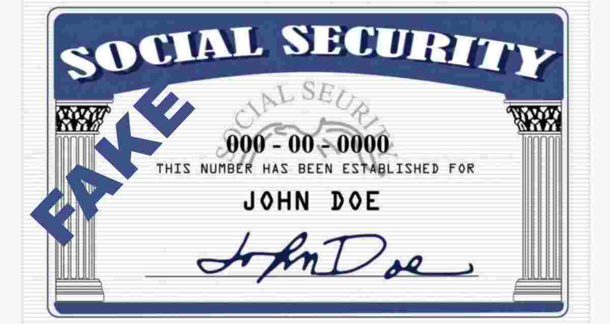 Where can I buy a fake Social Security Card?