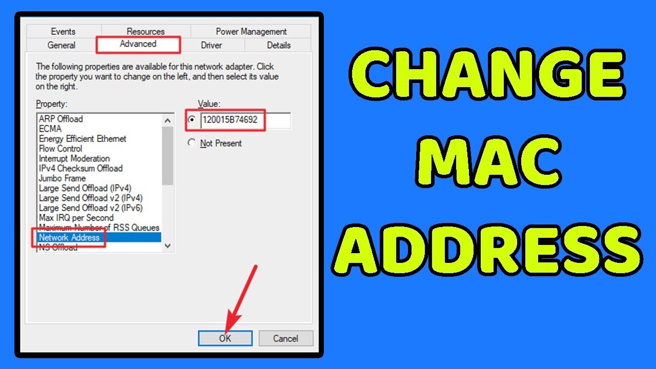 How to Change Mac Address on Windows 10