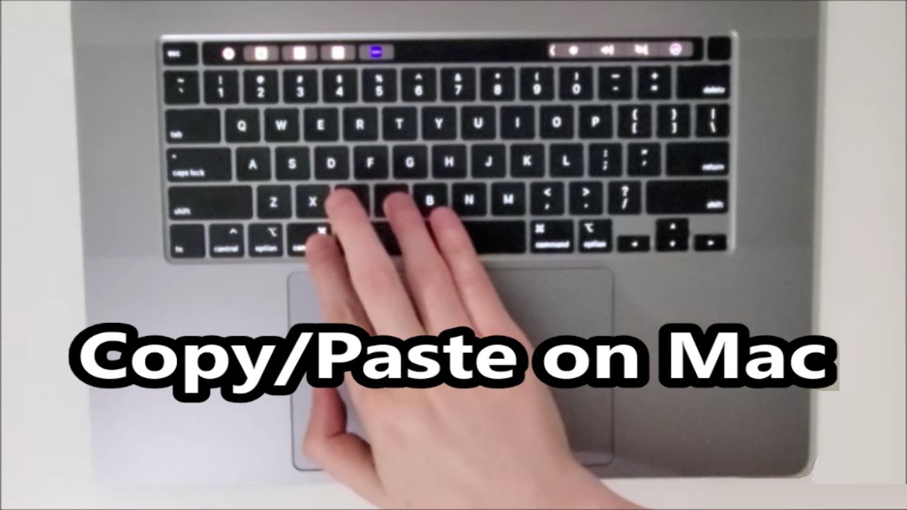 How to Copy and Paste on Apple Computer