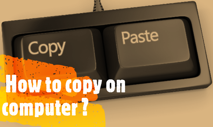how to copy on computer