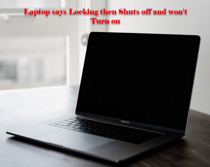 Laptop Locking and Shutting Down
