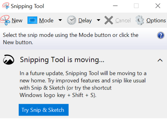 snipping tool image