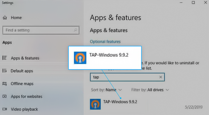 tap windows 9.9.2 image
