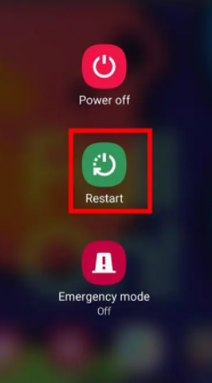 restart button image