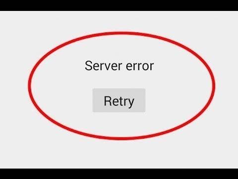 google play server error