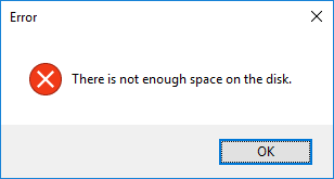 There-is-not-Enough-Space-on-the-Disk