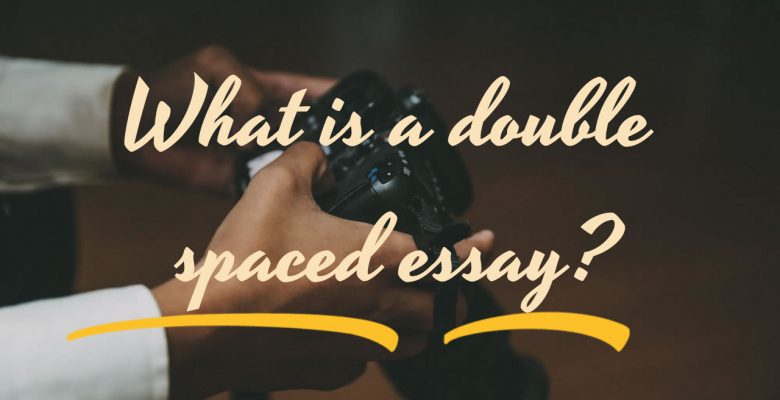 what is a double spaced essay