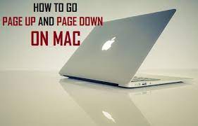 Page Up and Page Down on Mac