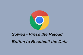 Reload Button To Resubmit
