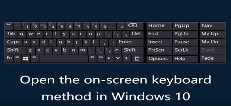 How to Get on Screen Keyboard?