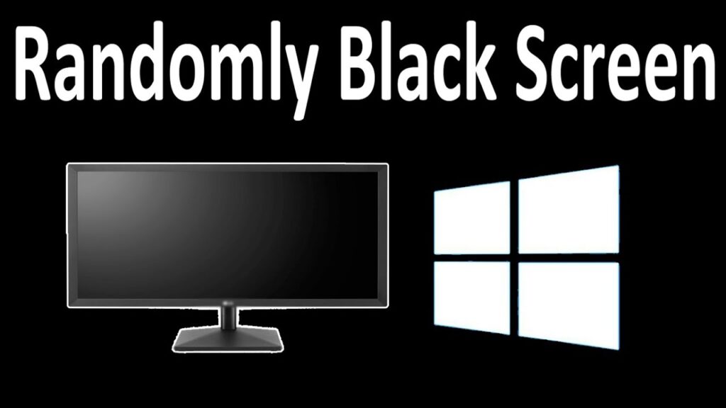 black screen image