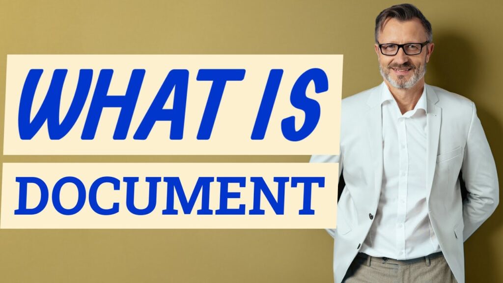 what is document image
