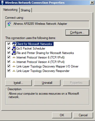 wifi network  setting image