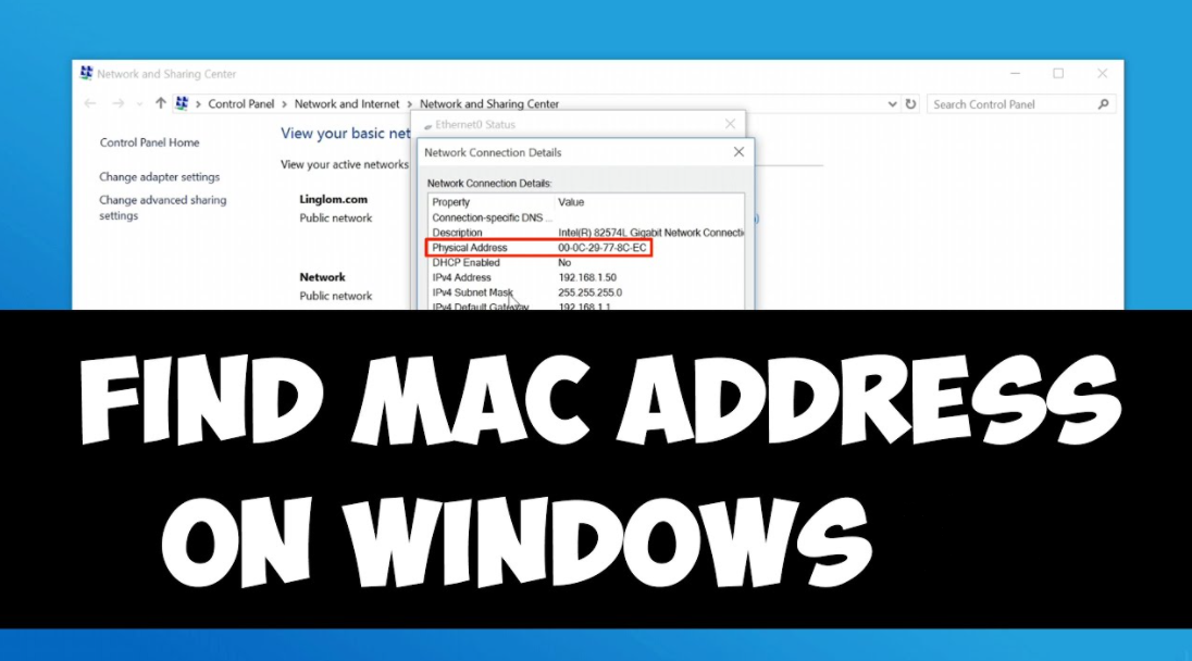 Windows Mac Address