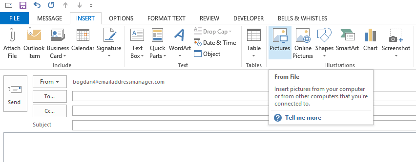 How to Insert a Hyperlink in Outlook?