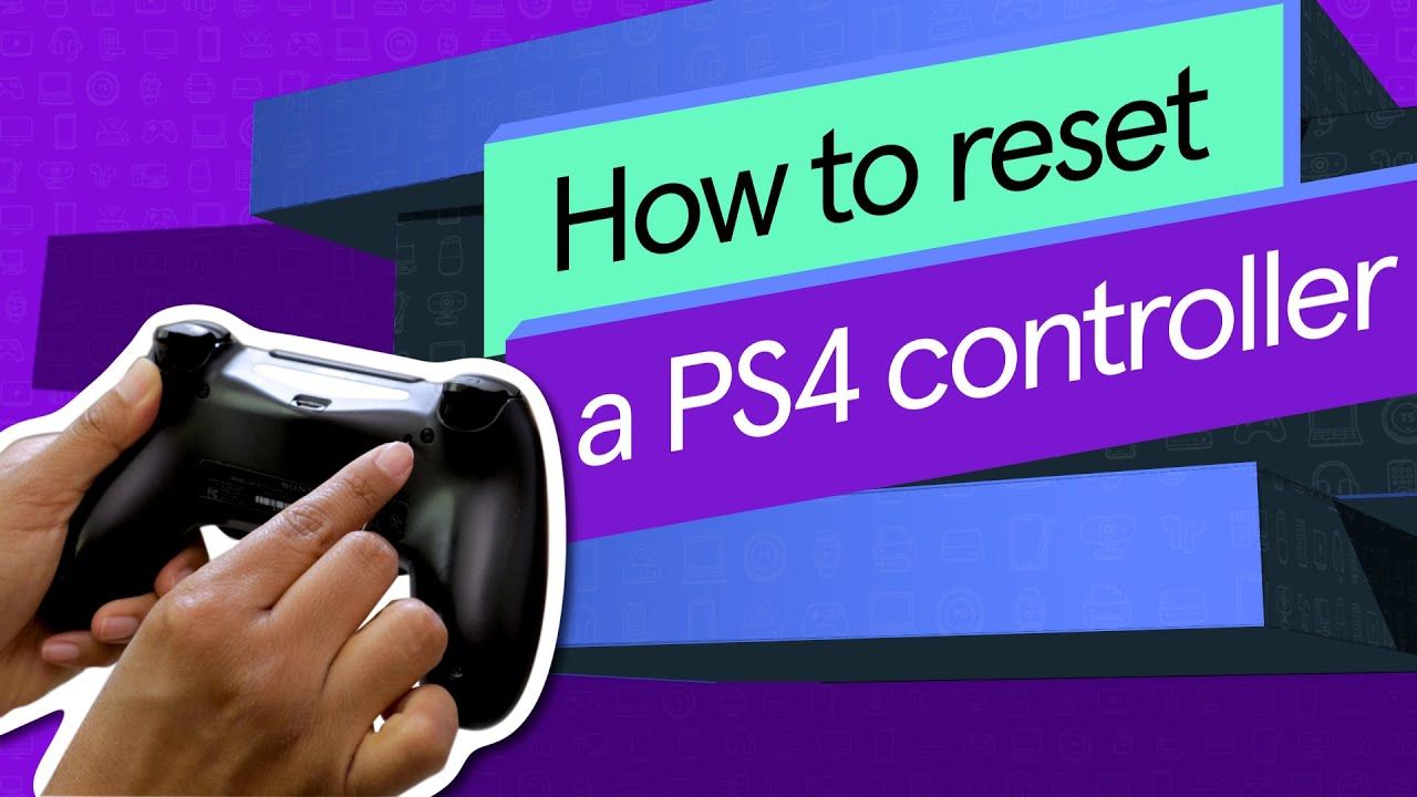 how to reset ps4 controller