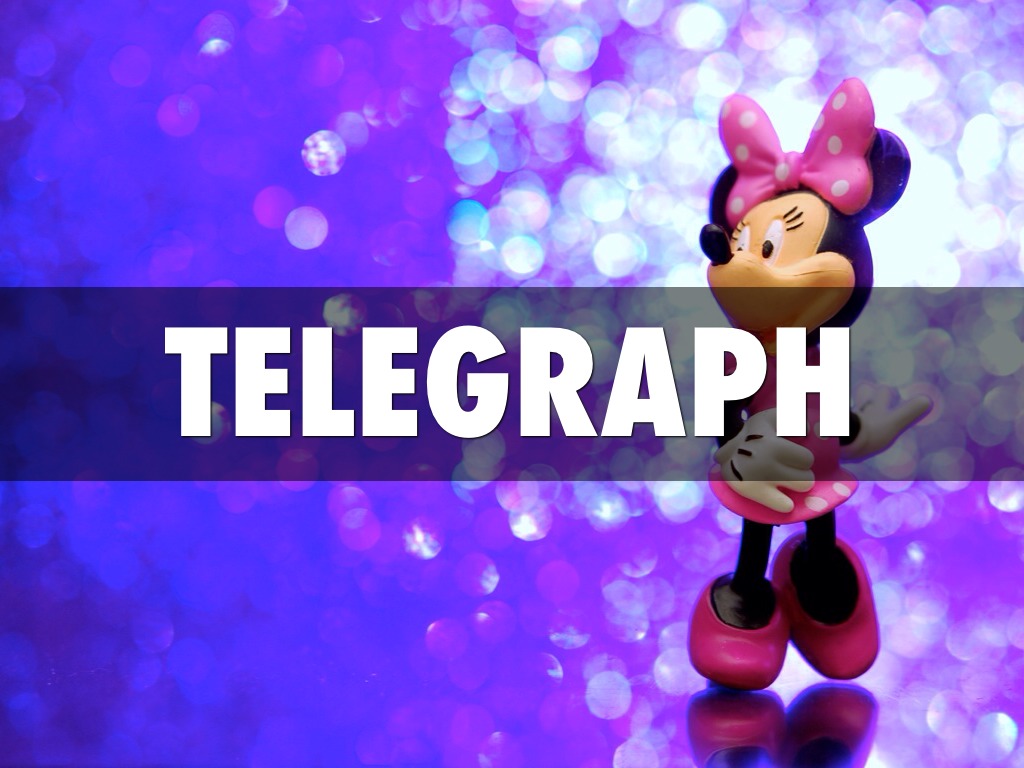 what does telegraph mean