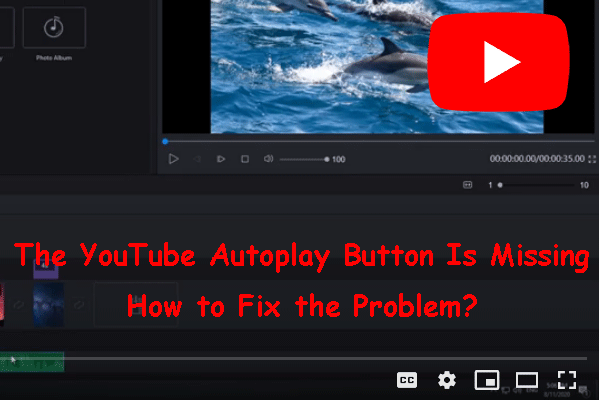 YouTube Autoplay Button Missing