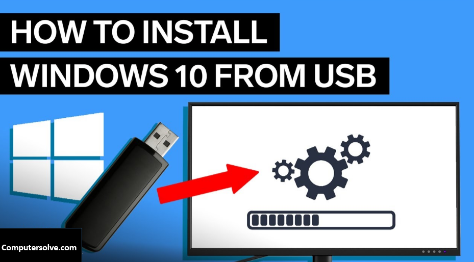 How to Install Windows 10 From USB?
