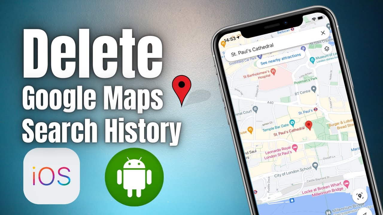 How to Delete History of Google Maps?