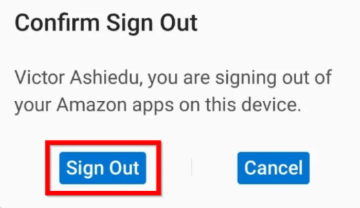 sign out confirmation image