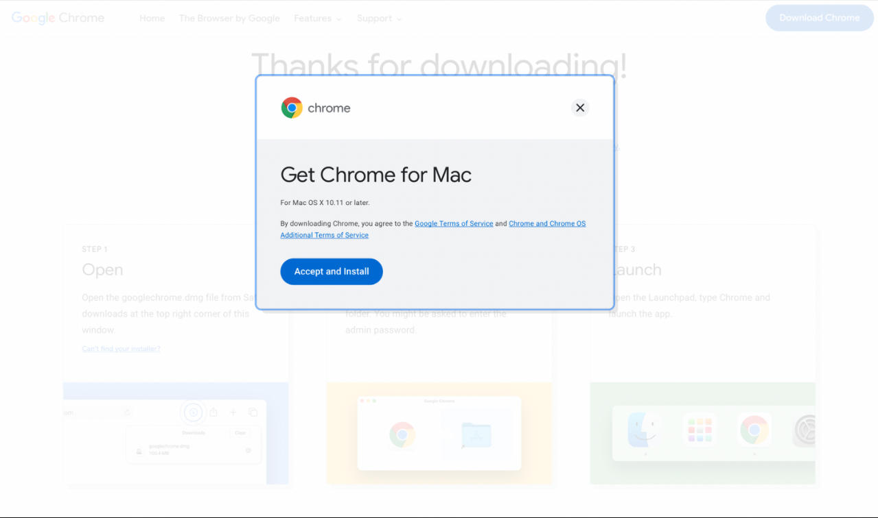 google chrome dmg download for mac