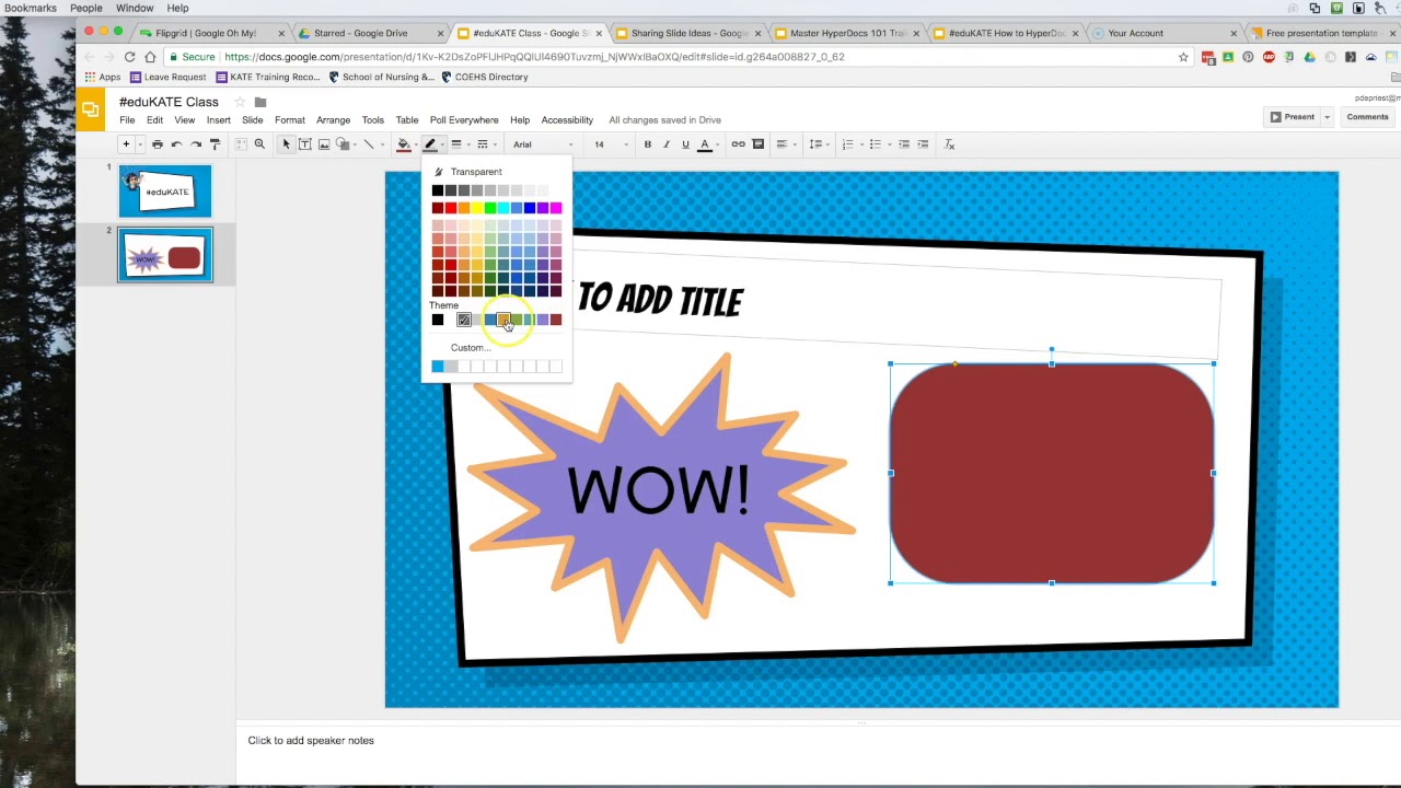 How to Draw on Google Slides?