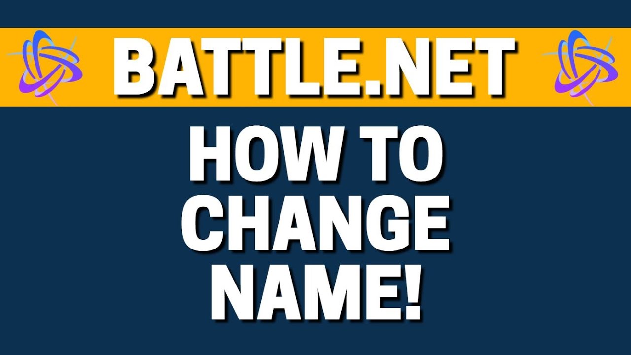 How to change battlenet name ?
