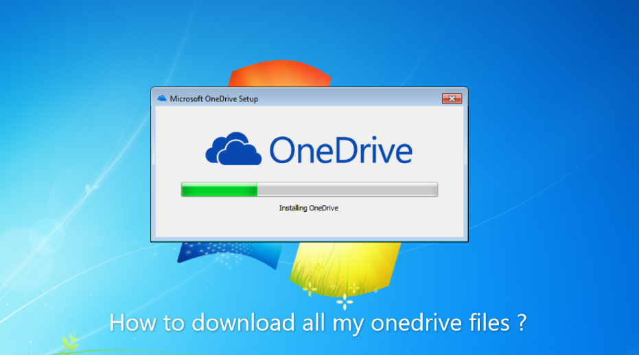 how to download all my onedrive files