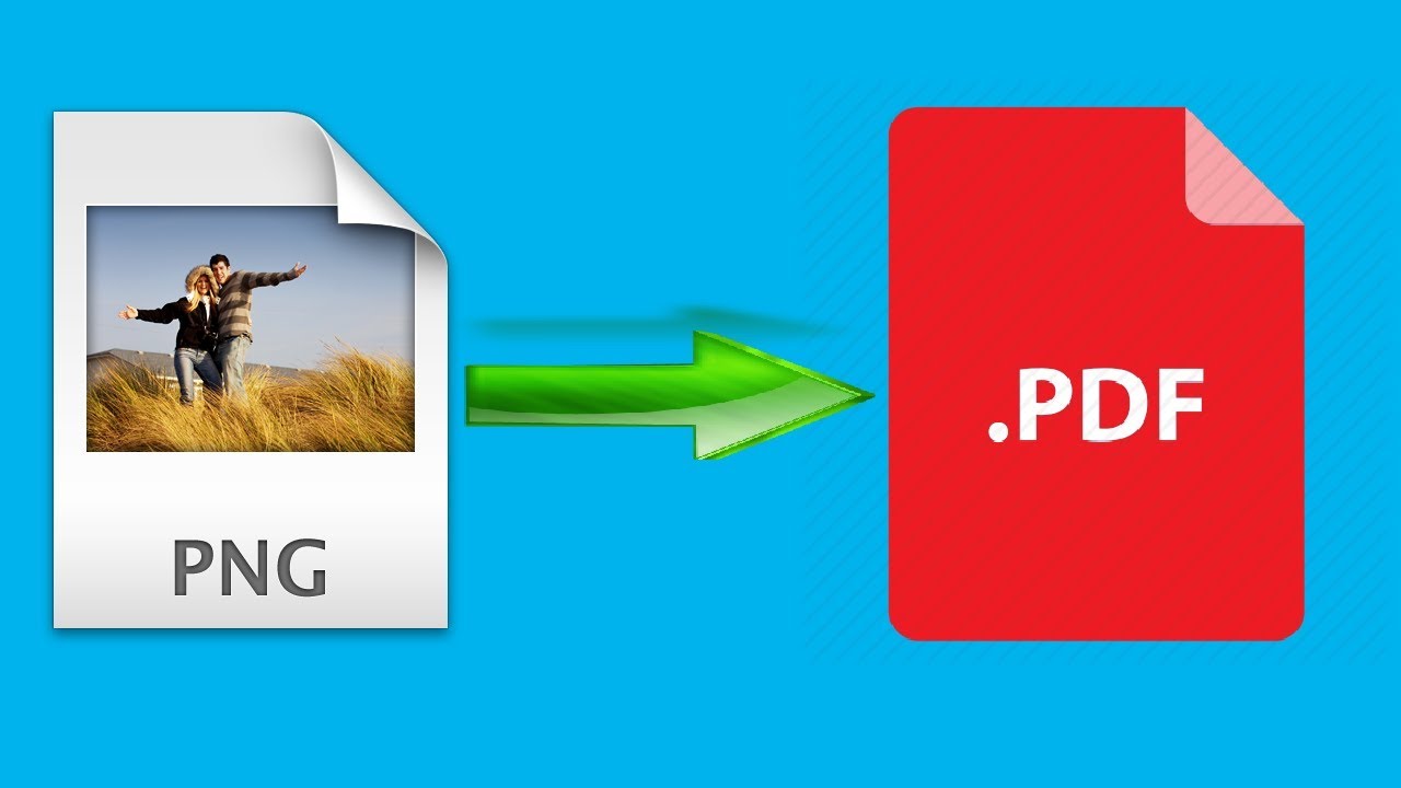 How to convert PNG to PDF?