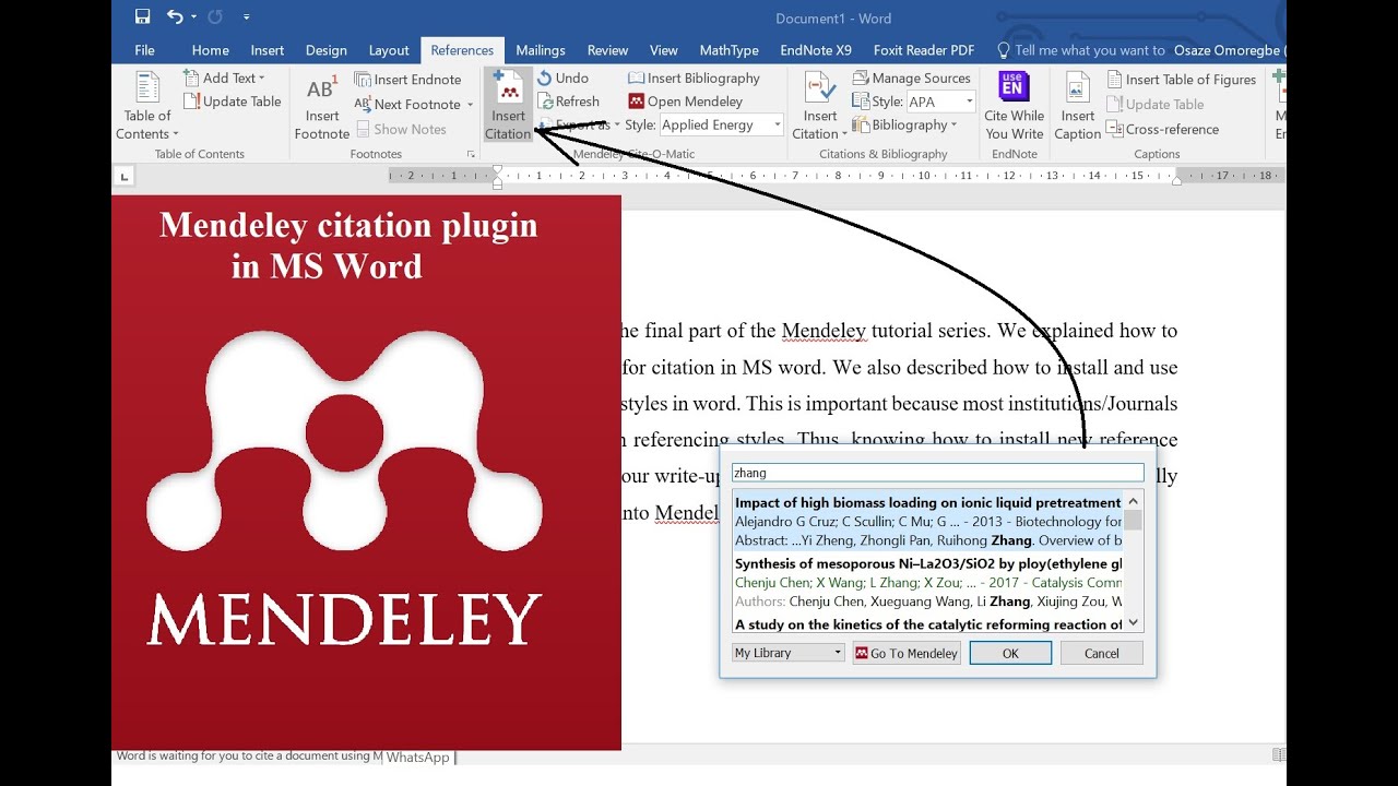 How to remove mendeley from word?