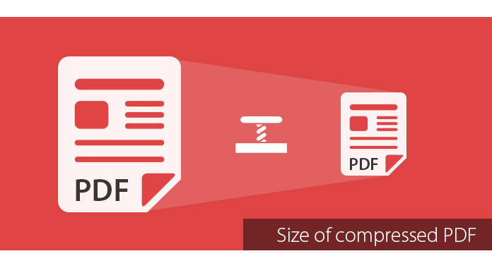 size of compressed pdf image