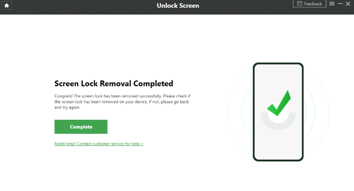 screen lock remover