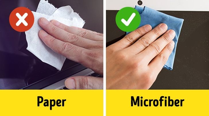 use microfiber
