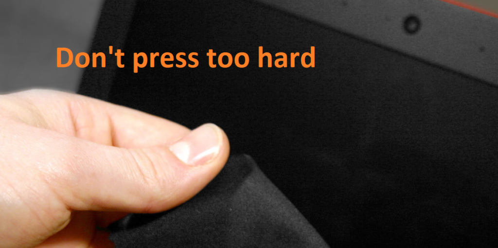 dont press too hard