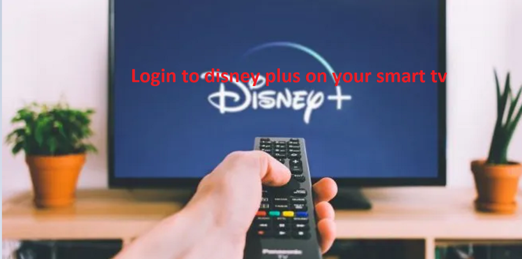 login to get Disney plus on your smart tv