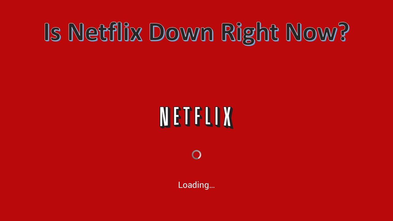 Is Netflix Down Right Now