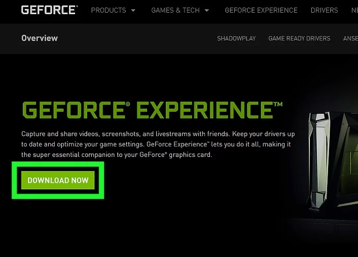 download geforce experience