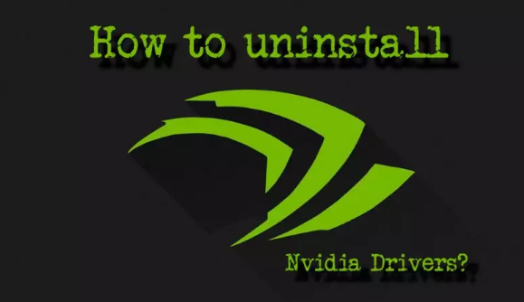 how to uninstall nvidia driver