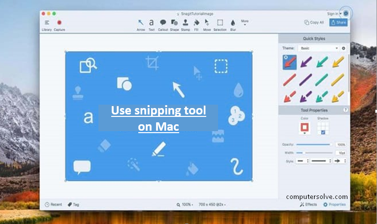 snipping tool for mac copy and paste