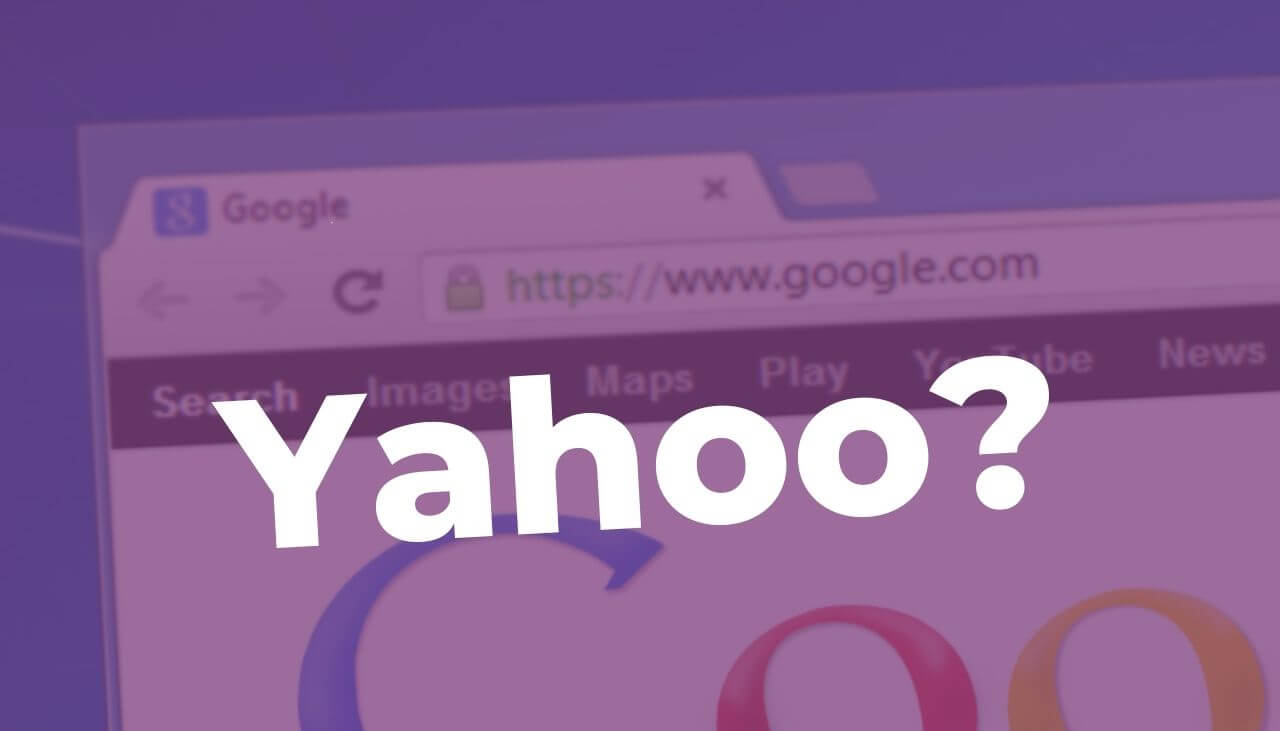 Why does google keep going to yahoo?