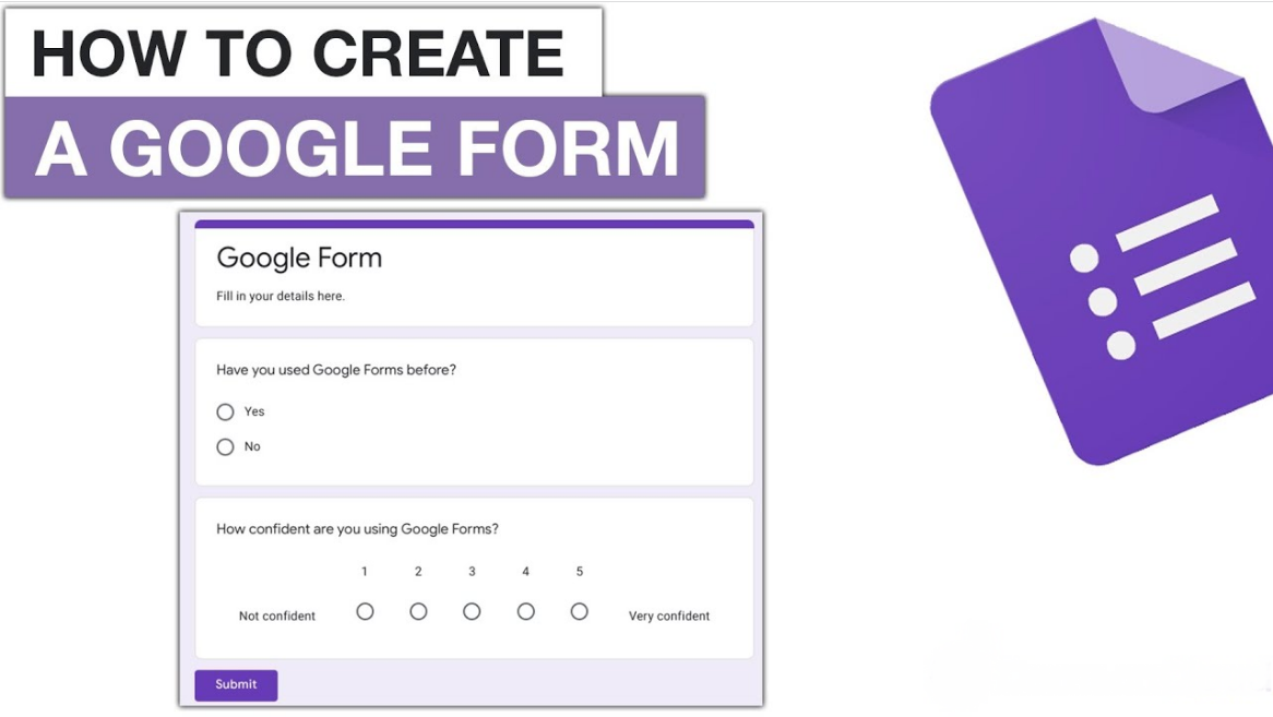 how to create a google form