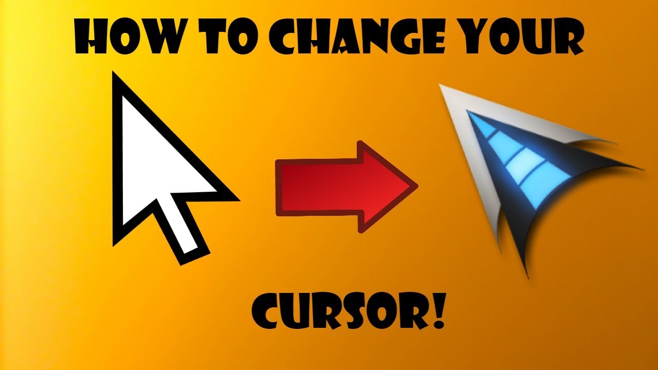 How to Change your Mouse Cursor?
