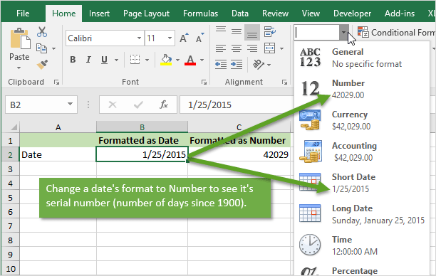 Change-the-date-format-in-Excel-manually