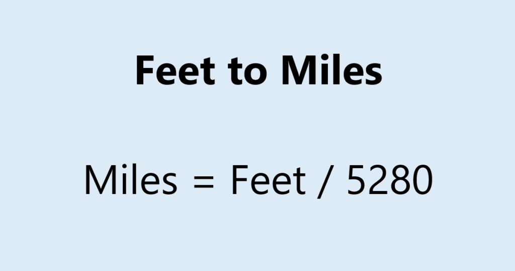 Feet_to_Miles