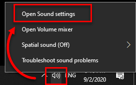 Open-Sound-Settings