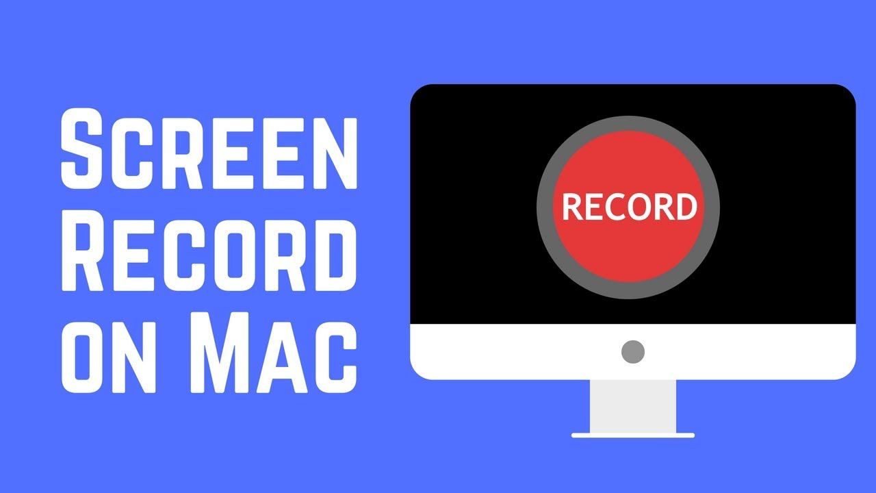 How to screen record on mac?