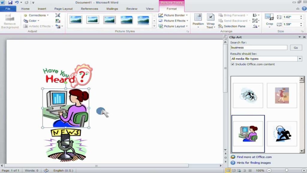 what is clip art