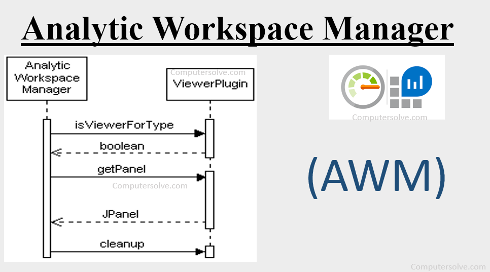 Analytic workspace manager