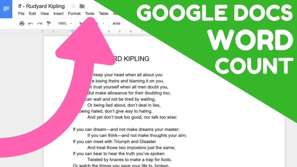 How-to-check-word-count-on-Google-Docs